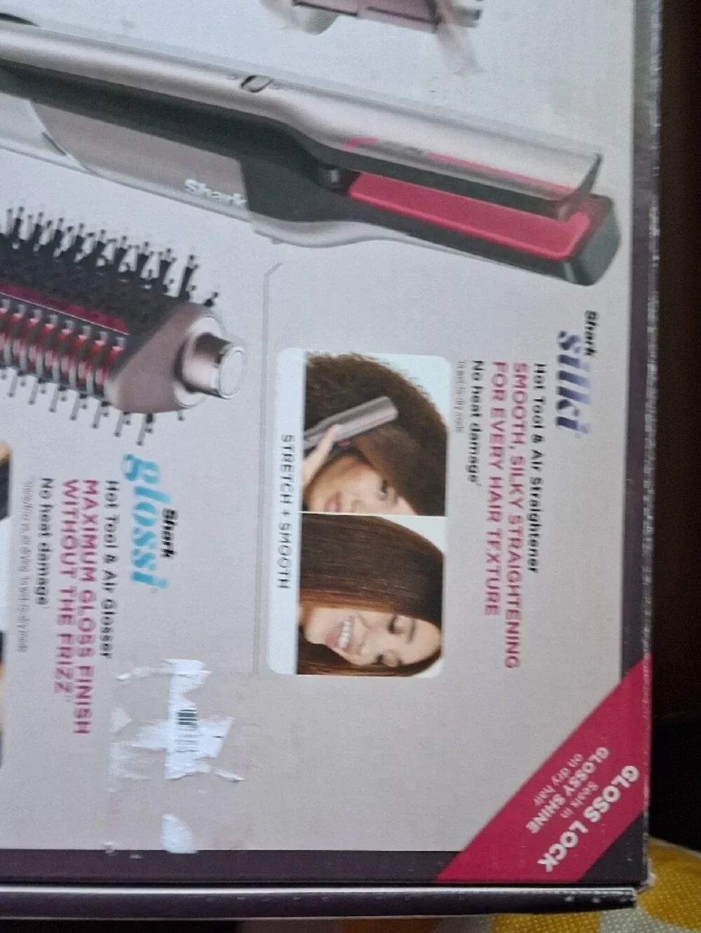 Shark Flexfusion 4-in-1 Women’s Hair Styler in Rose Gold.    C